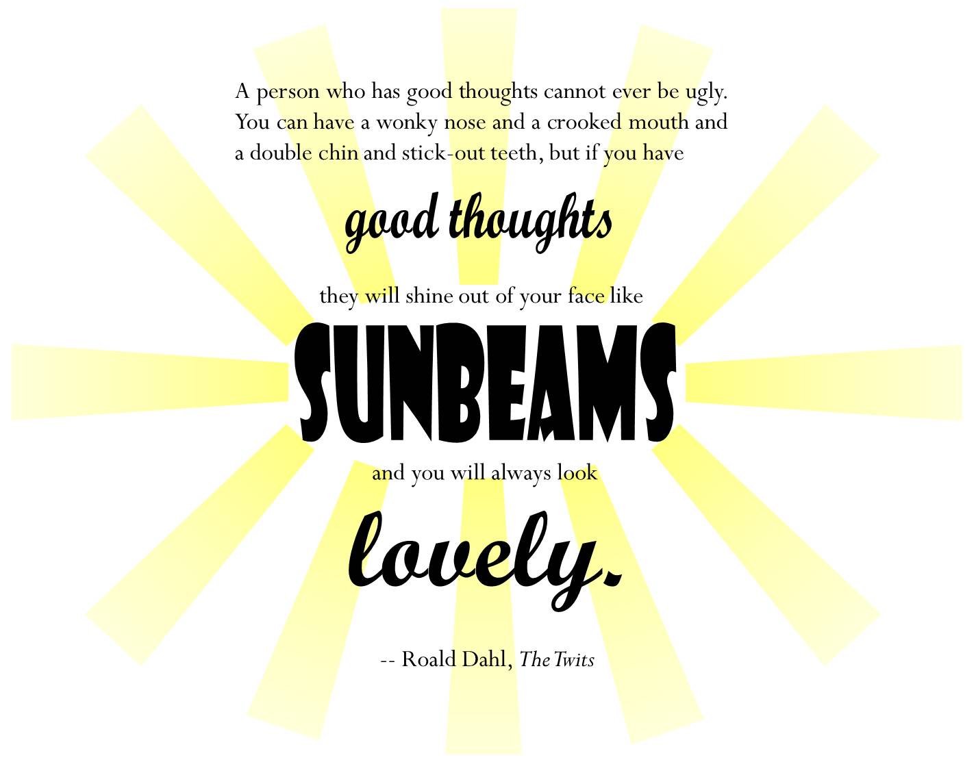 Sunbeams (Roald Dahl)
