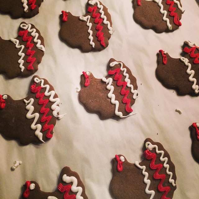 Gluten-free gingerbread-- just like the real thing! No joke! So good!